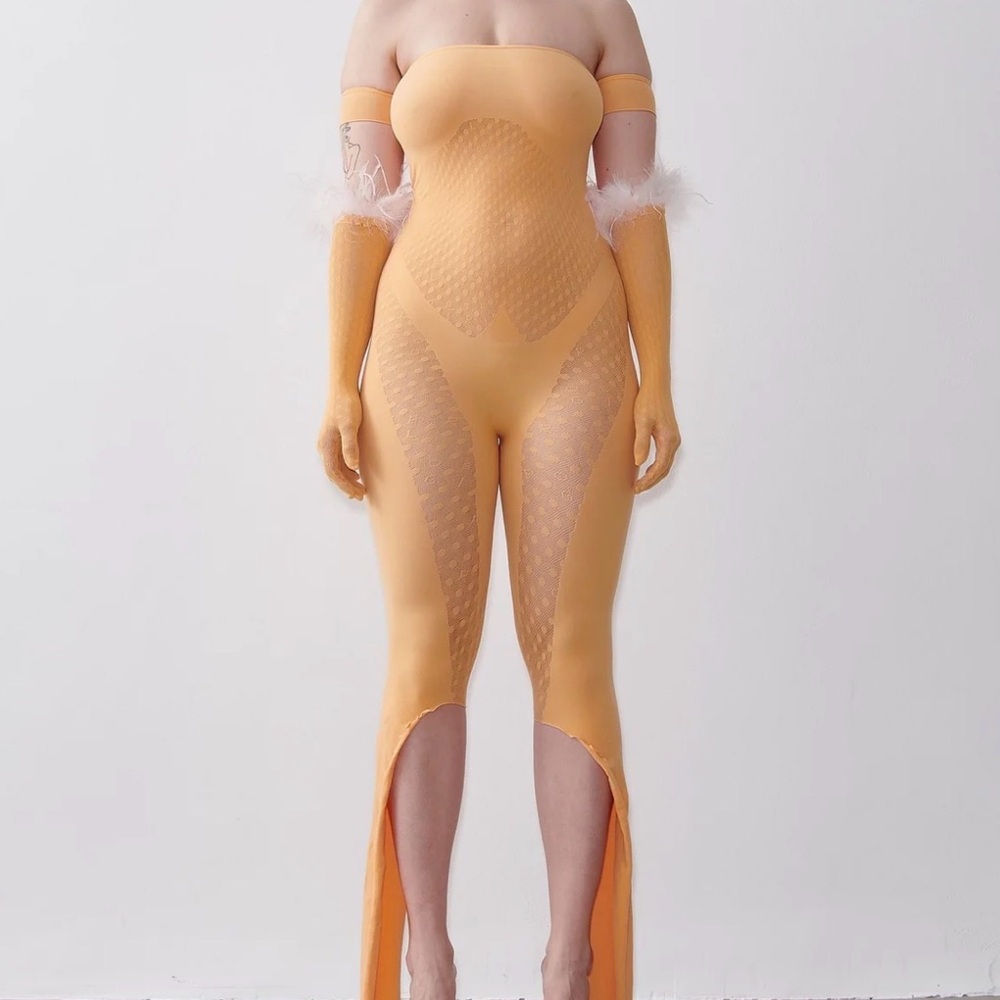 Brand New POSTER GIRL orange Jumpsuit!
